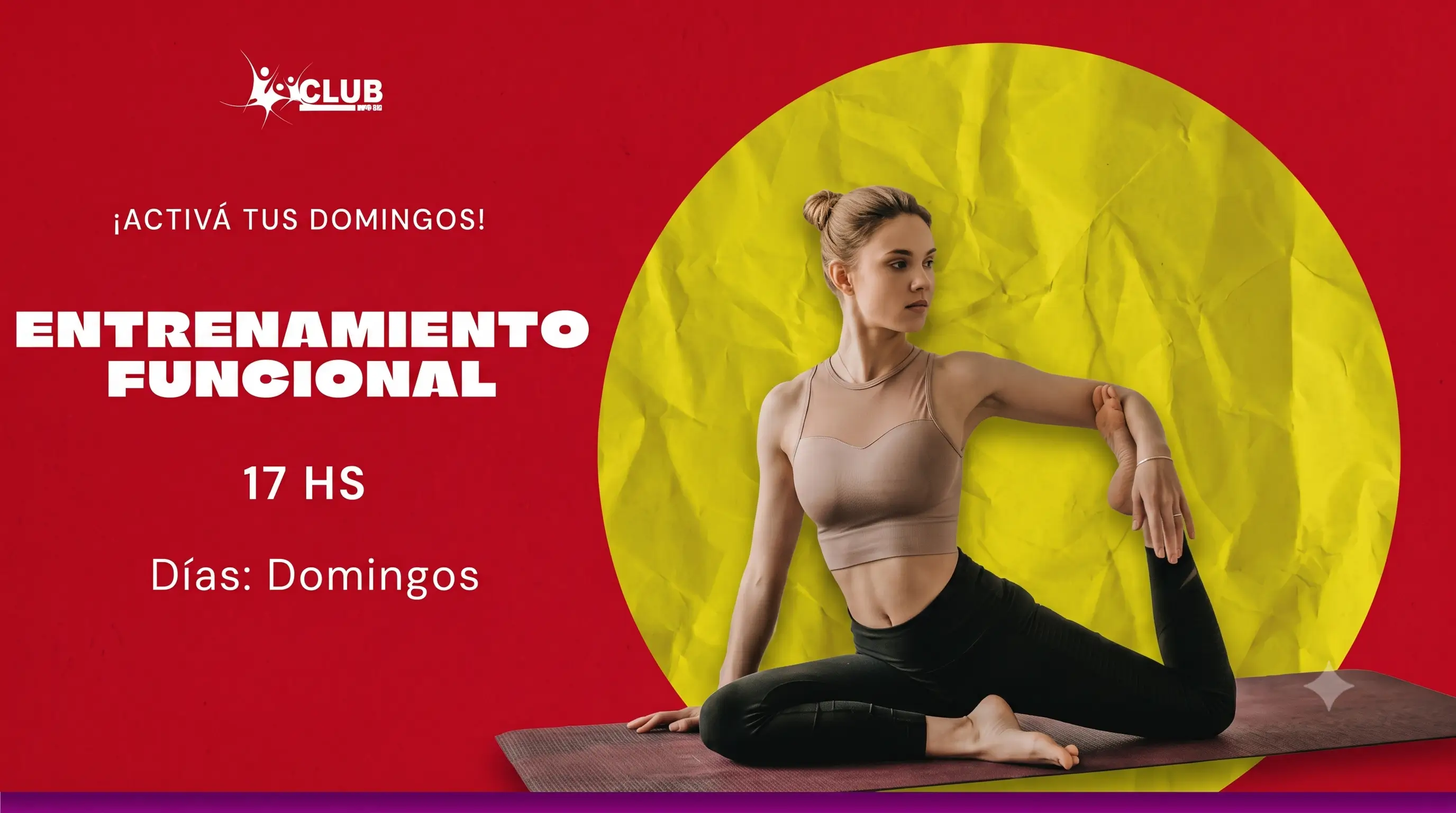 Entrenamiento Funcional — ¡Activá tus domingos!
