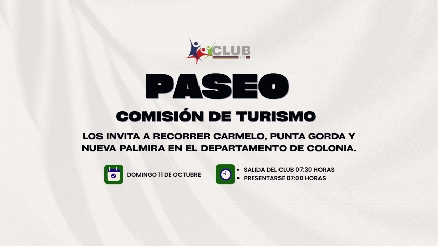 🚌 ¡GRAN PASEO A COLONIA!