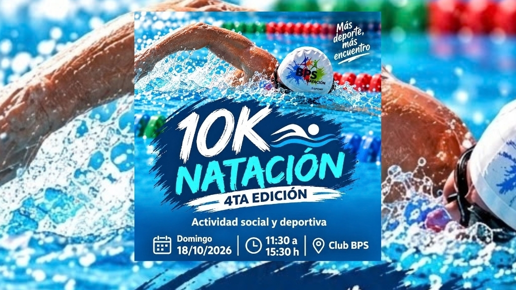 🏊‍♂️ ¡Llega la 4ta Edición de los 10K de Natación en Club BPS! 🌊